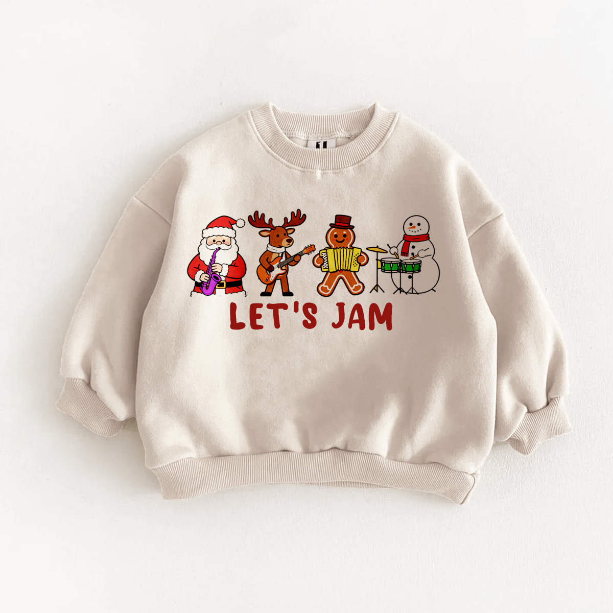 LET'S JAM Baby & Kids  Christmas Band Sweatshirt