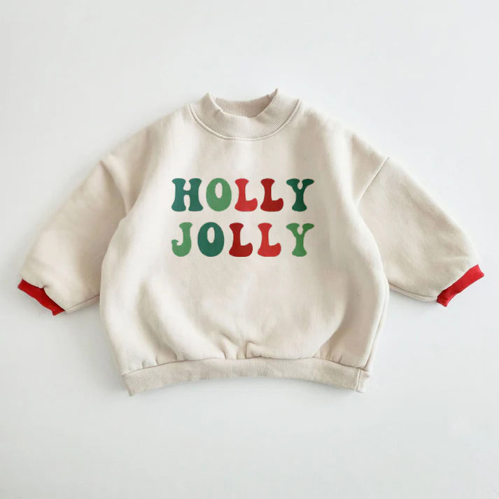 HOLLY JOLLY Baby Toddler Sweatshirt