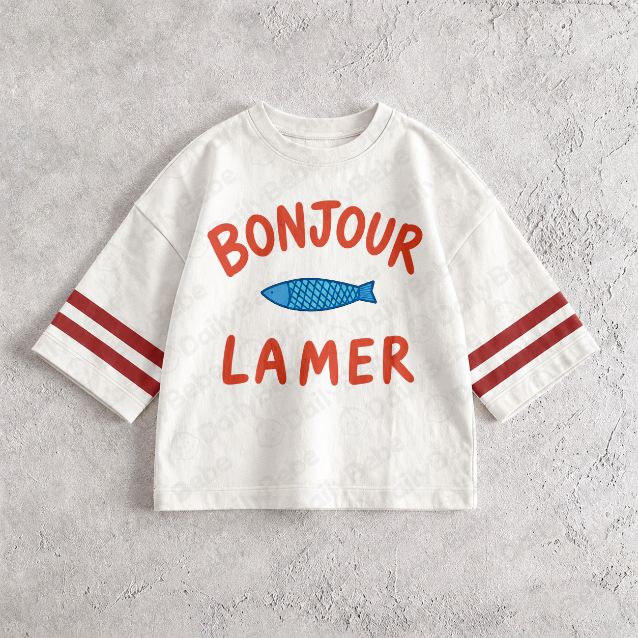 BONJOUR LAMER Baby & Kids Sardines T-Shirt (6M-12Y)