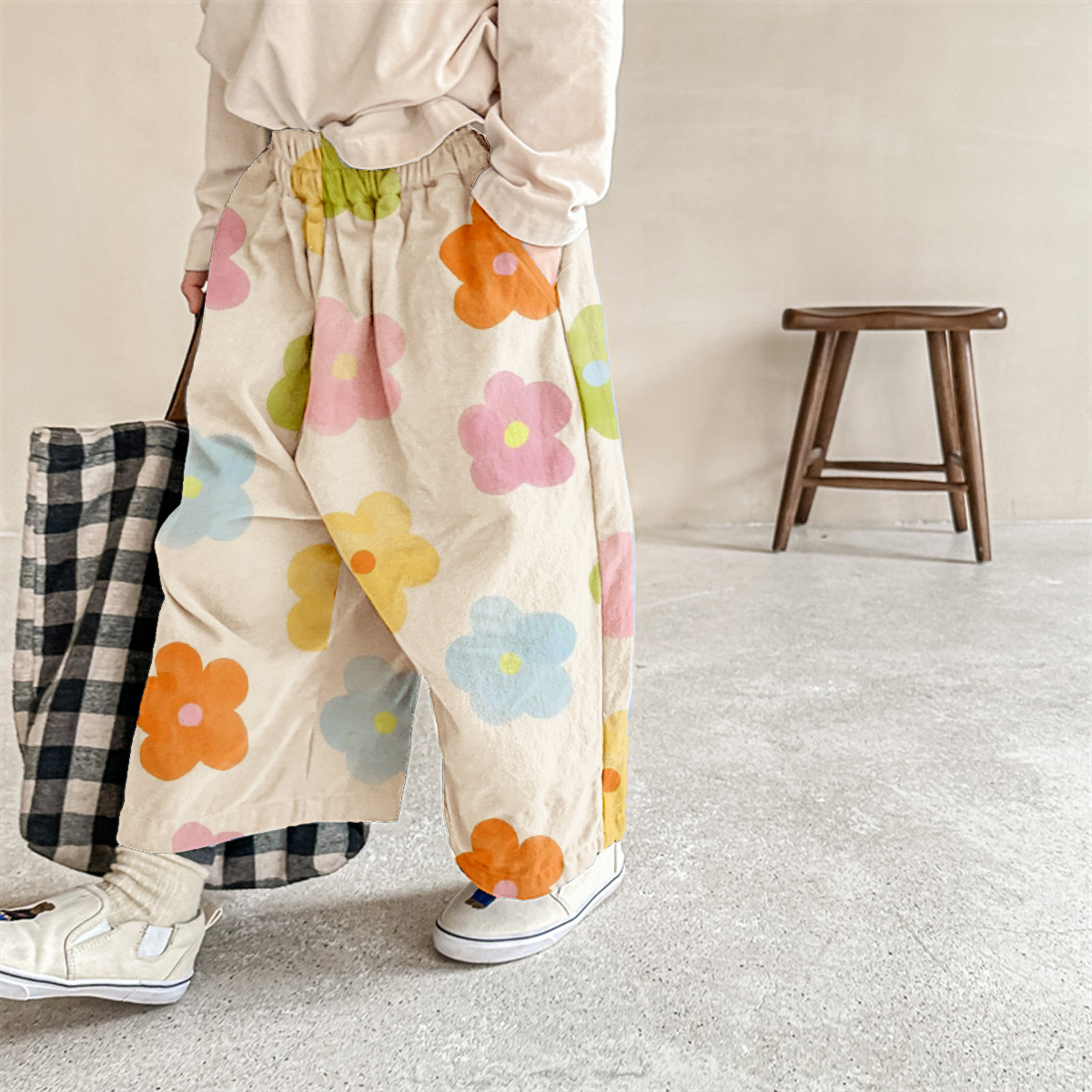 Baby & Kids Florals Print Pants