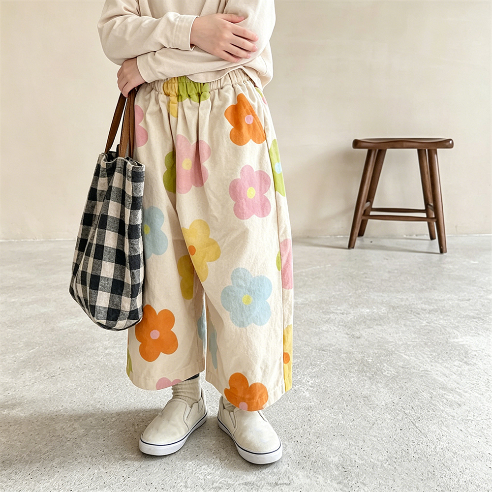 Baby & Kids Florals Print Pants