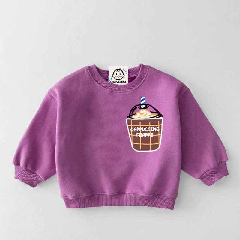 CAPPUCCING FRAPPE Baby Toddler Sweatshirt