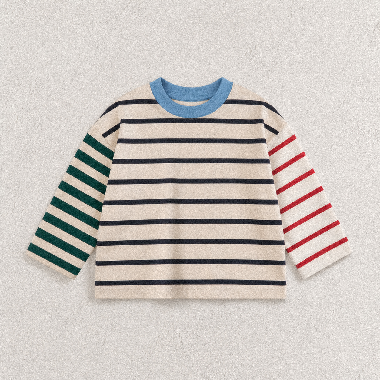 Baby Toddler Color-Block Stripes T-Shirt