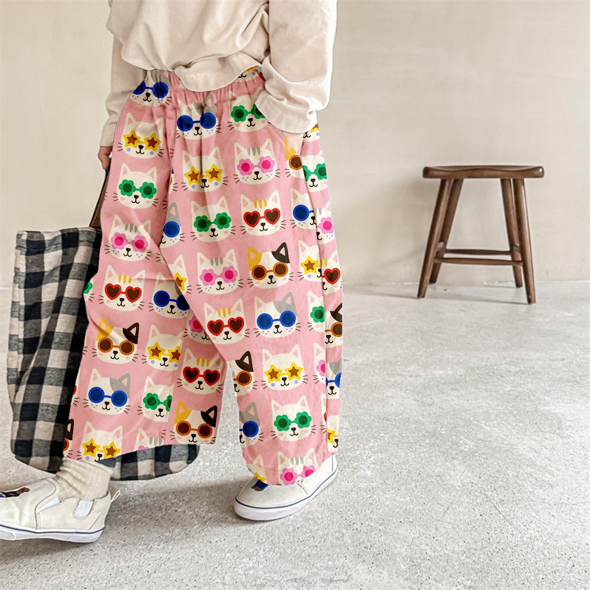 Baby & Kids Colorful Sunglasses Cat Pants
