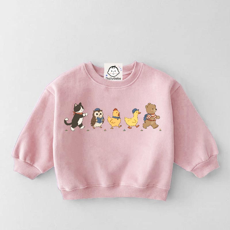 Baby & Kids Duck Bear Cat Sweatshirt