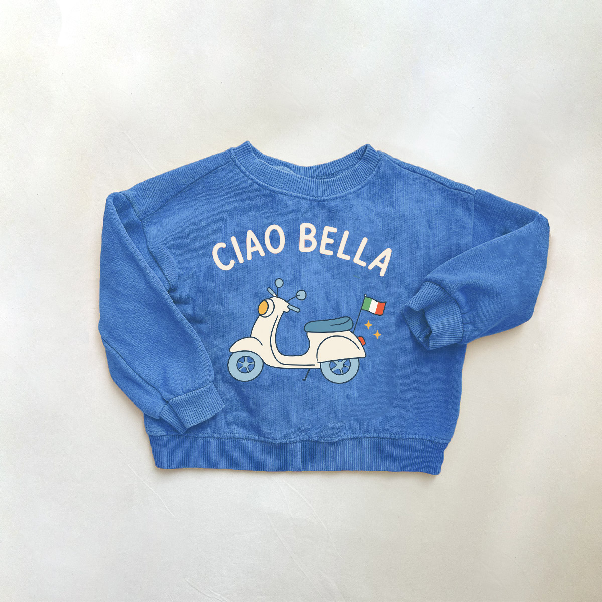 CIAO BELLA Baby & Kids Blue Sweatshirt