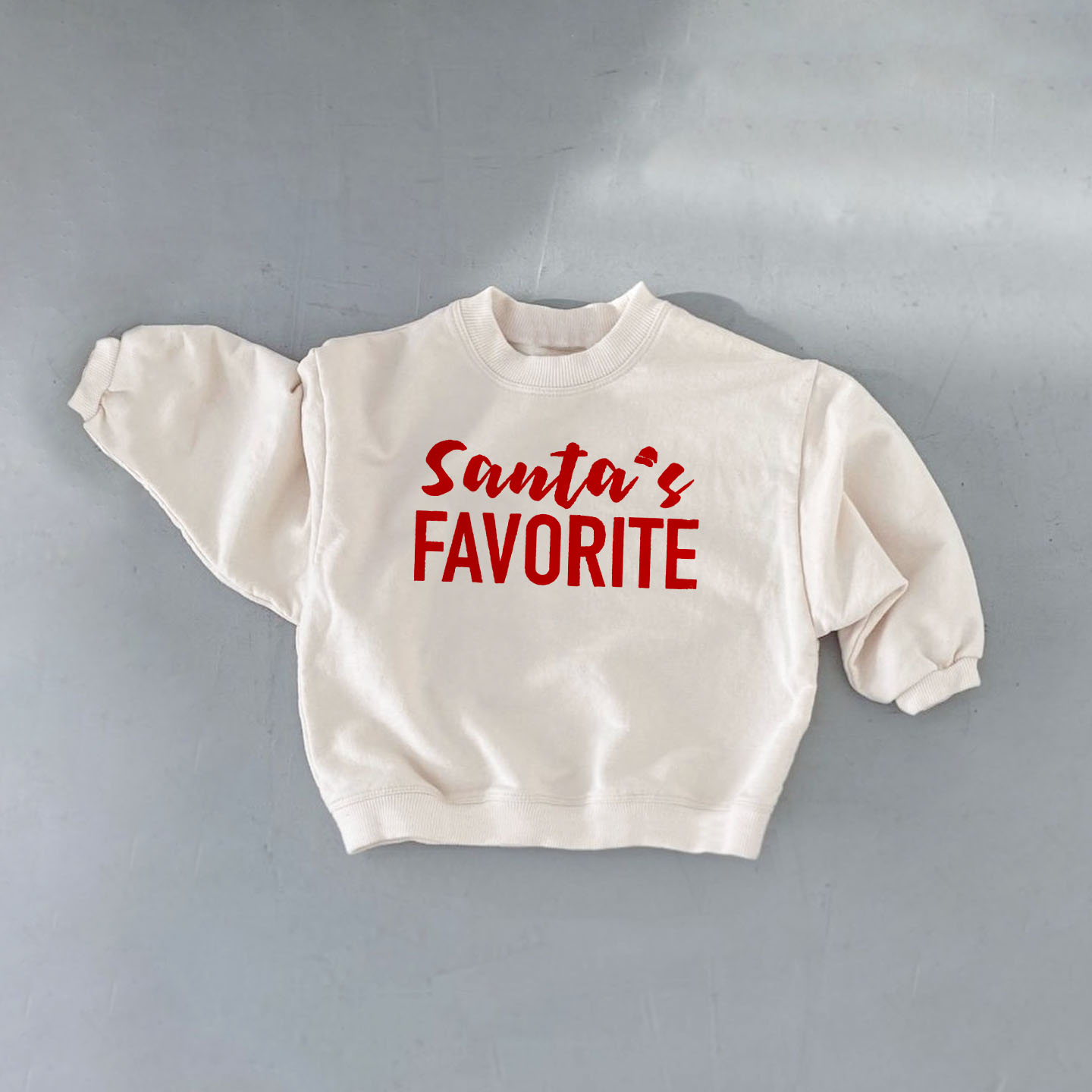 SANTA'S FAVORITE Baby & Kids Sweatshirt