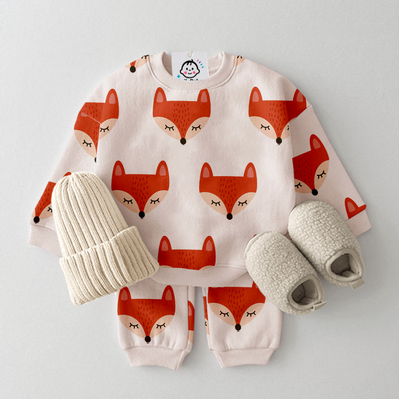 Baby Fox Beige 2-Piece Set