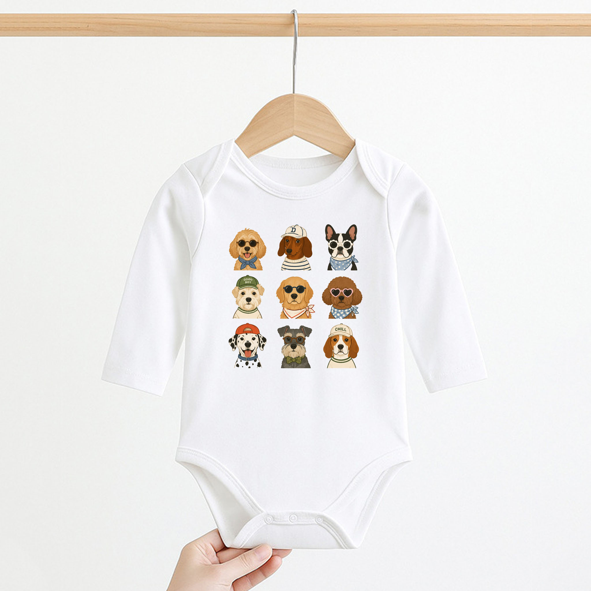 Baby Dogs Romper