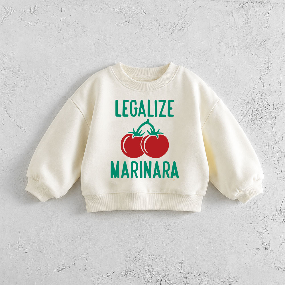 LEGALIZE MARINARA Baby & Kids Pattern Sweatshirt