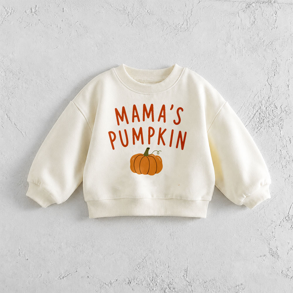 MAMA'S PUMPKIN Baby & Kids Pattern Sweatshirt