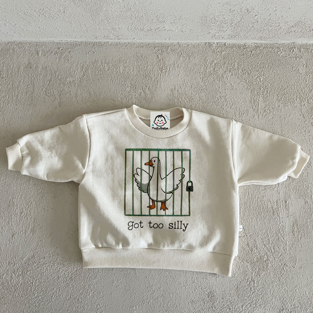 GOT TO SILLY Baby Toddler Goose Sweatshirt