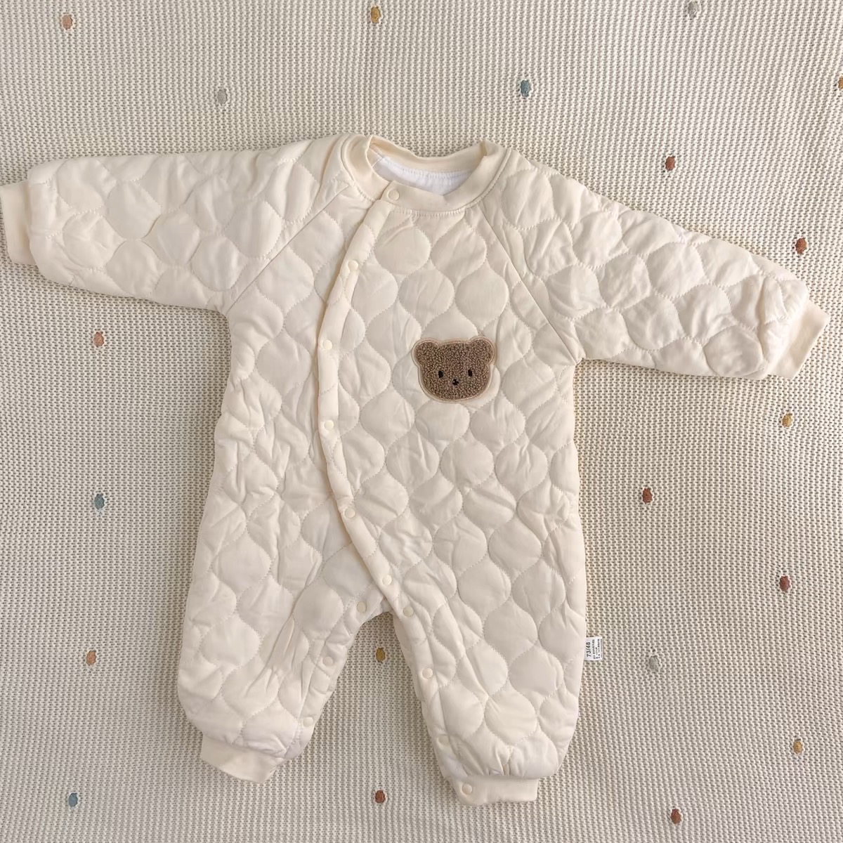 Baby Newborn Warm Bear Crawling Suit