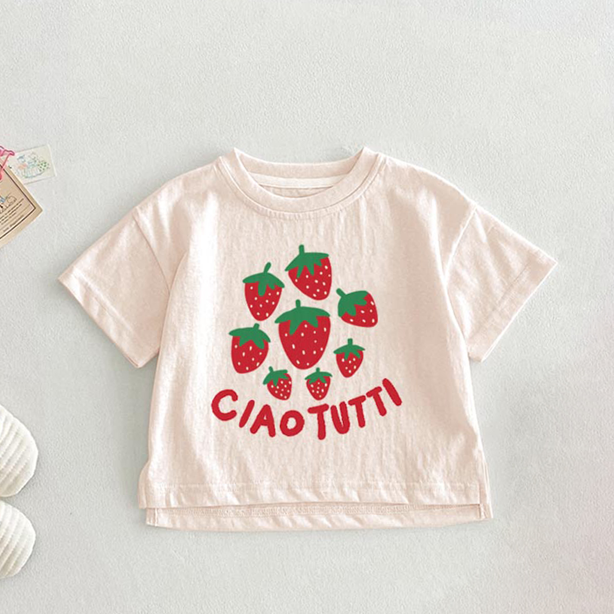 CIAO TUTTI Baby Toddler Strawberry T-Shirt