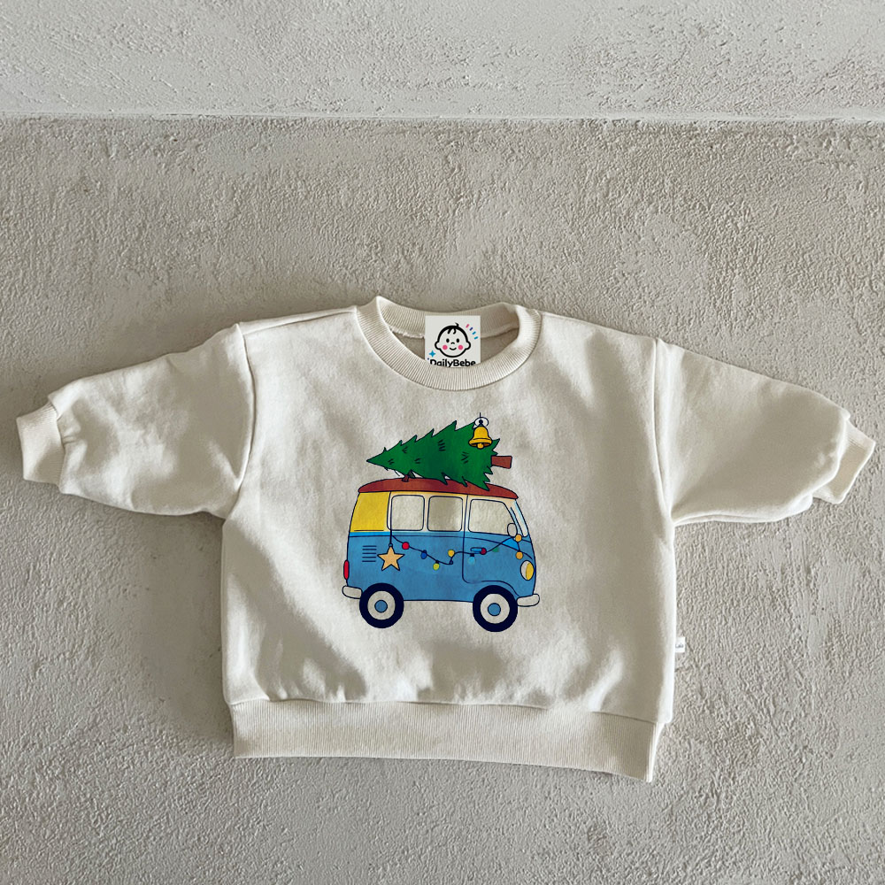 Baby Toddler Bringing Home the Tree Sweatshirt