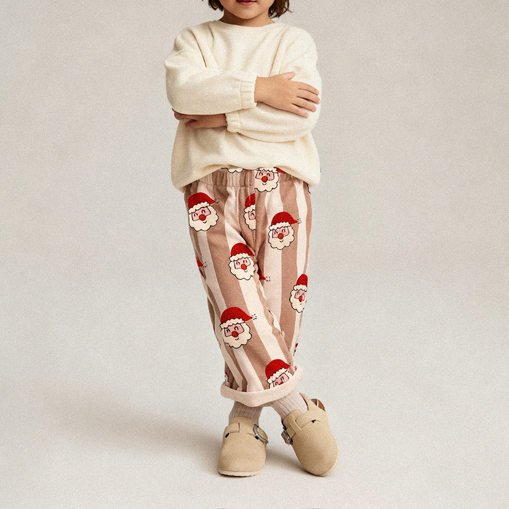 Baby & Kids Santa Claus Stripe Pants