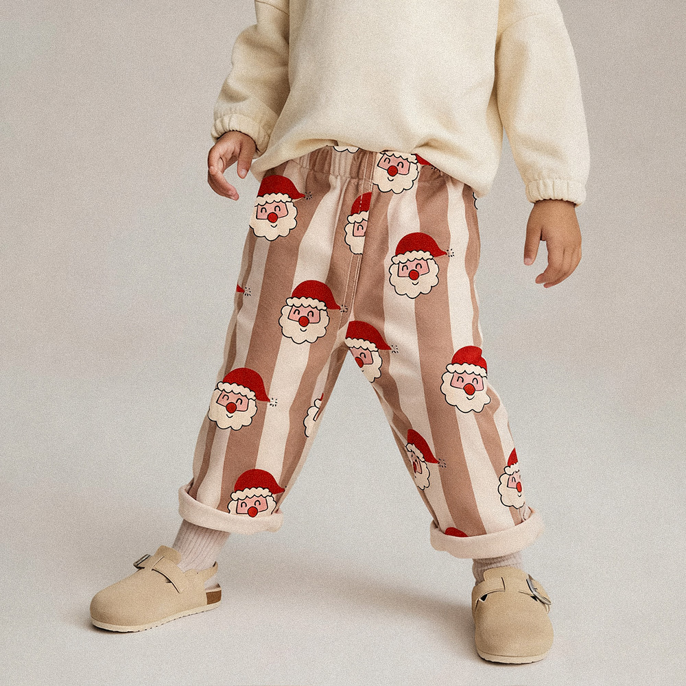 Baby & Kids Santa Claus Stripe Pants