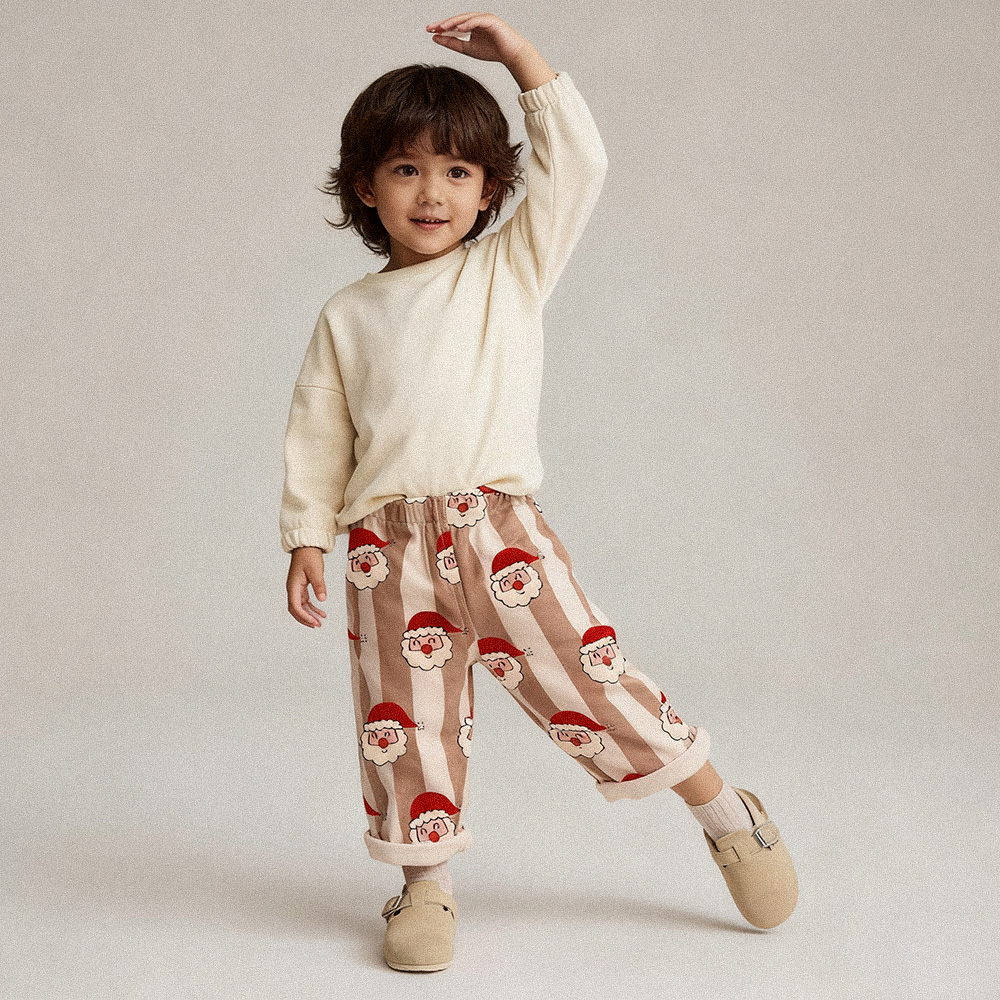Baby & Kids Santa Claus Stripe Pants