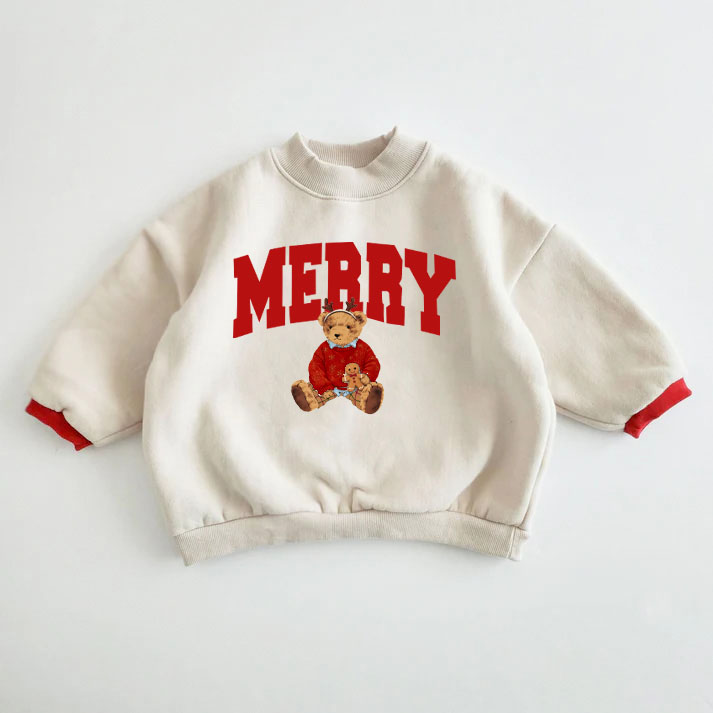MERRY Baby & Kids Bear Sweatshirt