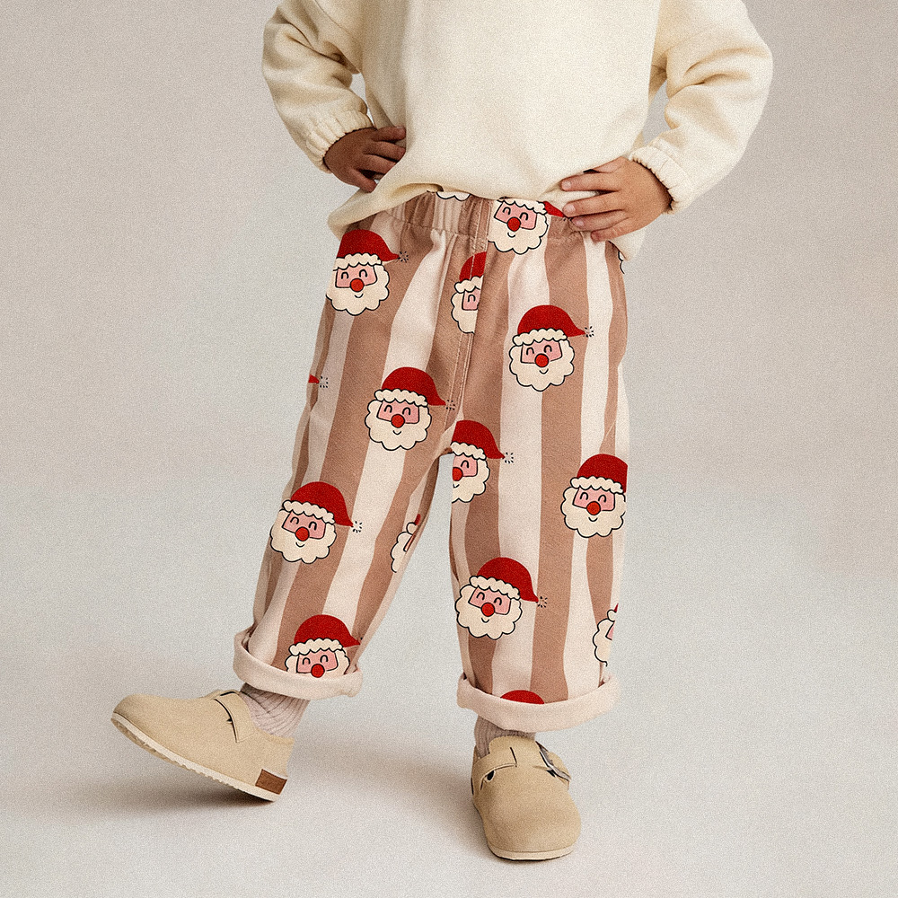 Baby & Kids Santa Claus Stripe Pants