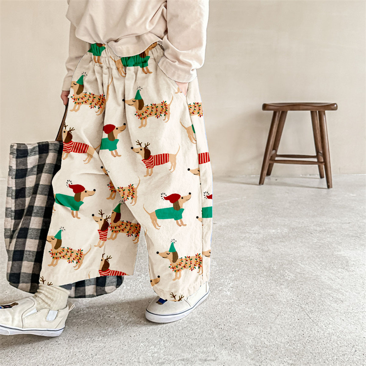 Baby & Kids Christmas Dog Pants