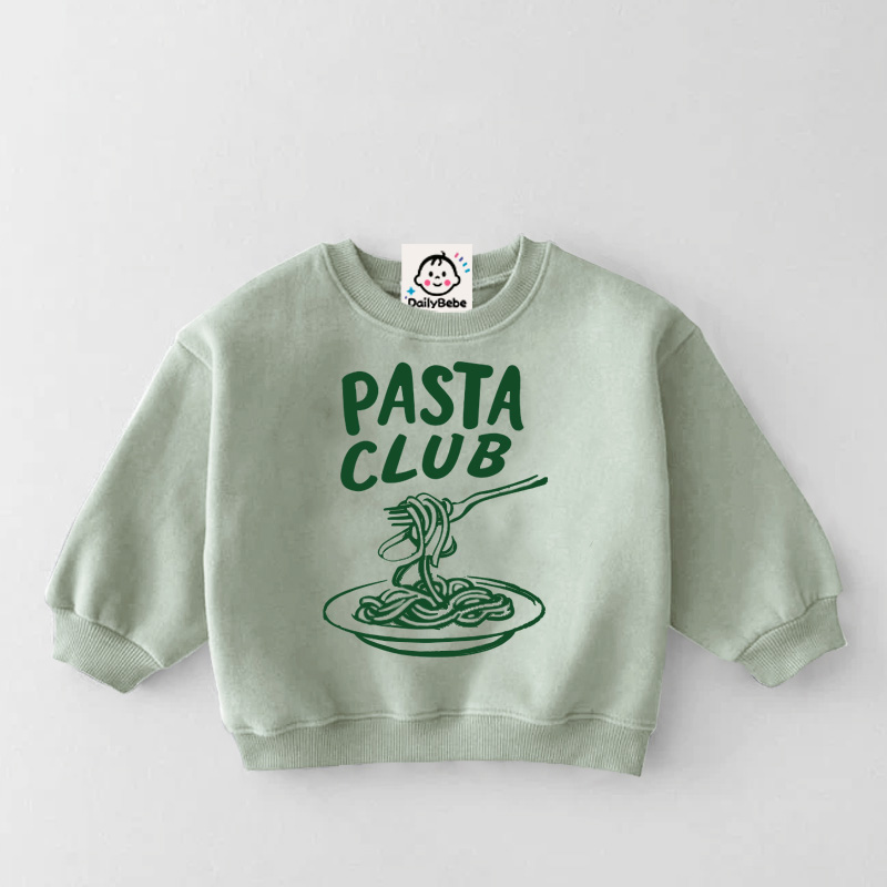 PASTA CLUB Baby & Kids Slogan Sweatshirt