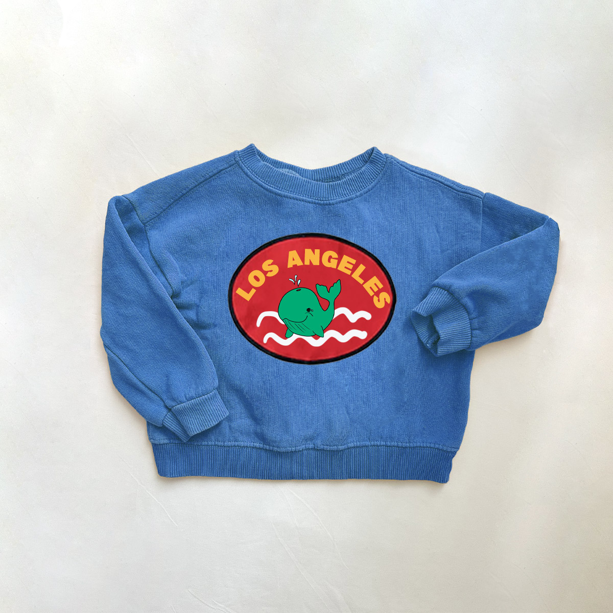 LOS ANGELES Baby & Kids Whale Sweatshirt