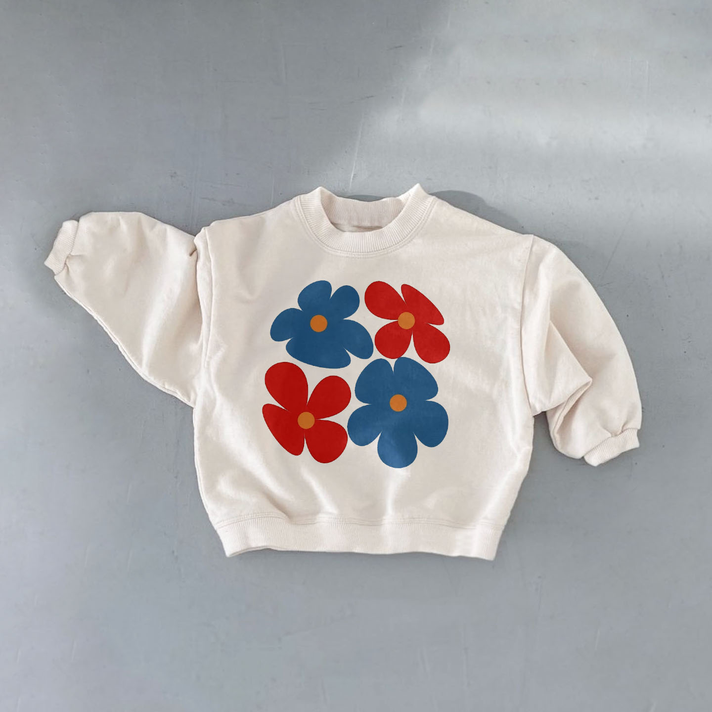 Baby Toddler Flowers Sweatshirt