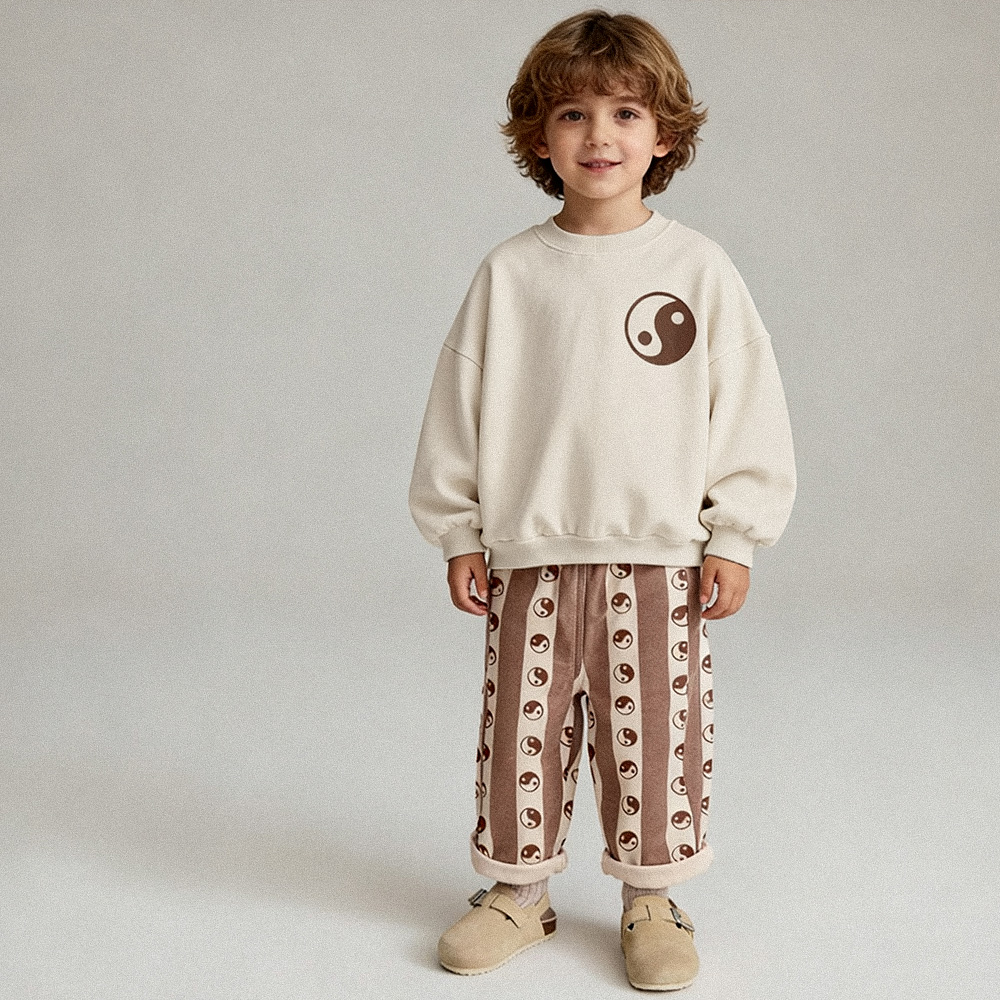 Baby & Kids Tai Chi Stripe Pants