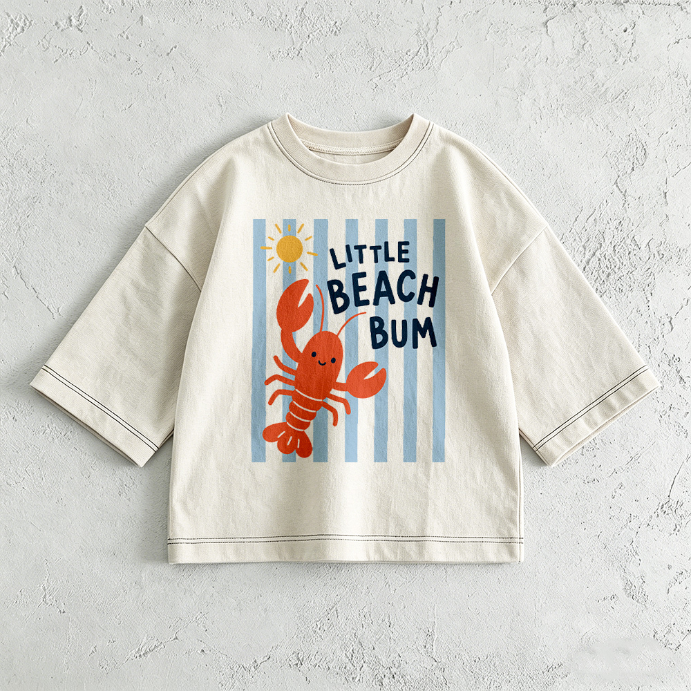 LITTLE BEACH BUM Baby & Kids Juice Lobster T-Shirt (6M-12Y)