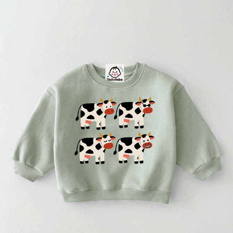 Baby & Kids Milk Cow man Sweatshirt