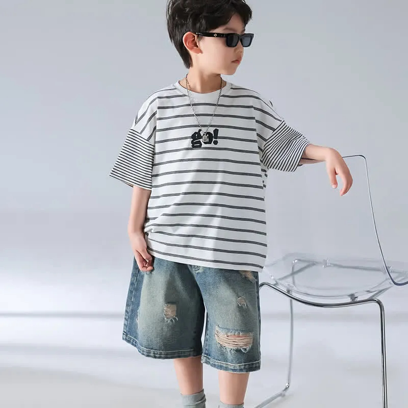 Toddler Kid Fashion Denim Ripped Shorts