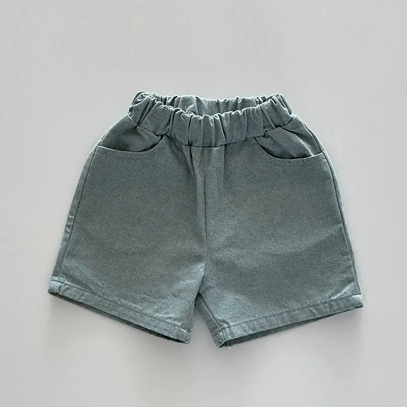Toddler Plain Simple Basic Shorts