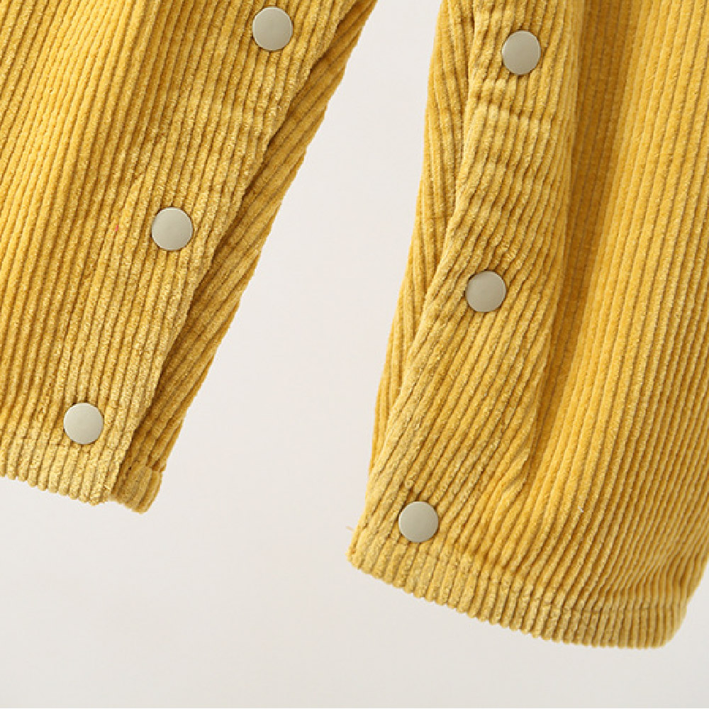 Baby Toddler Solid Color Corduroy Overalls