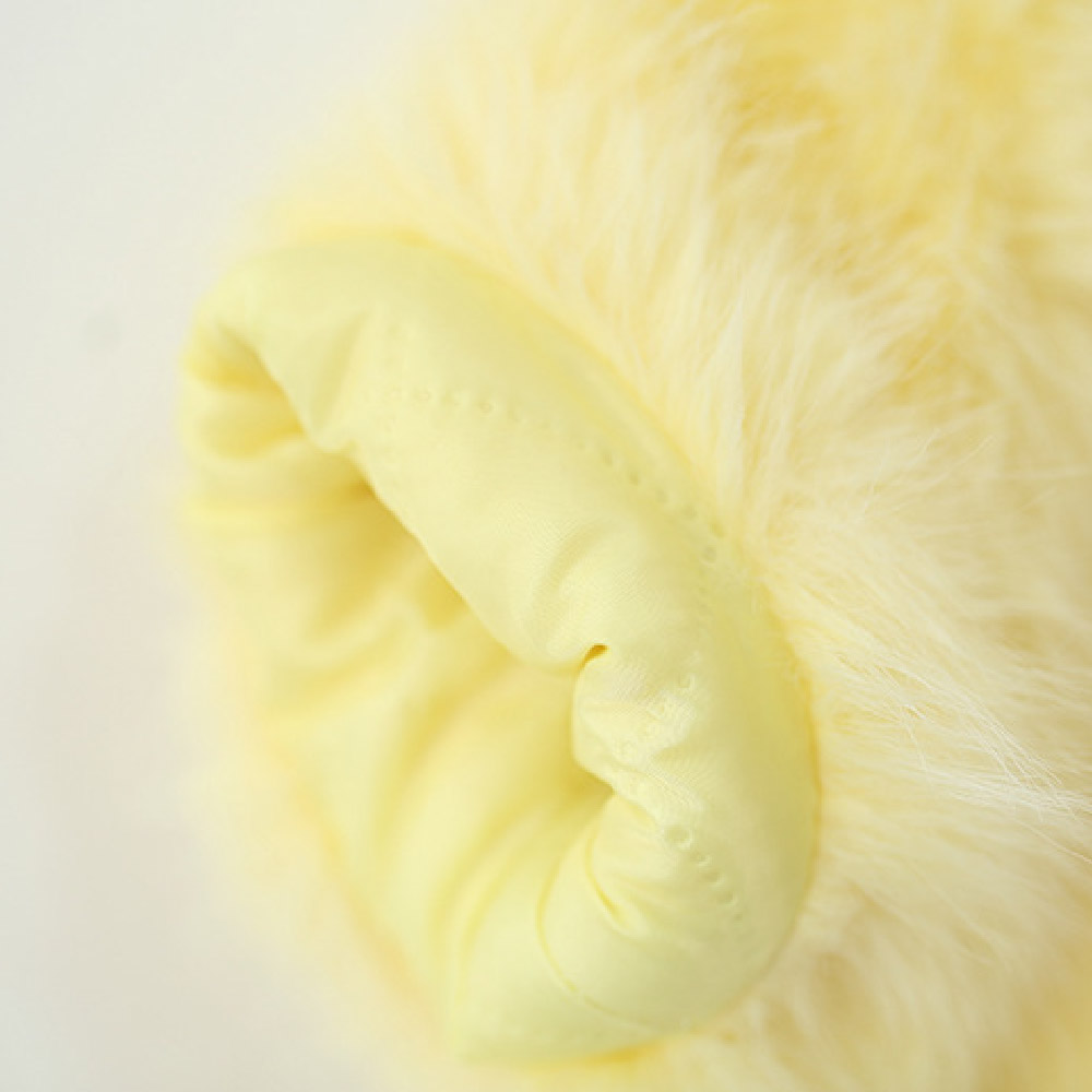 Toddler Hairy Duck Thickened Outerwear
