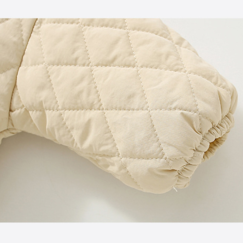 Baby Polo Quilted Bear Rompers