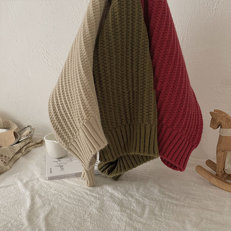 Toddler Retro Twist Pullover Sweater