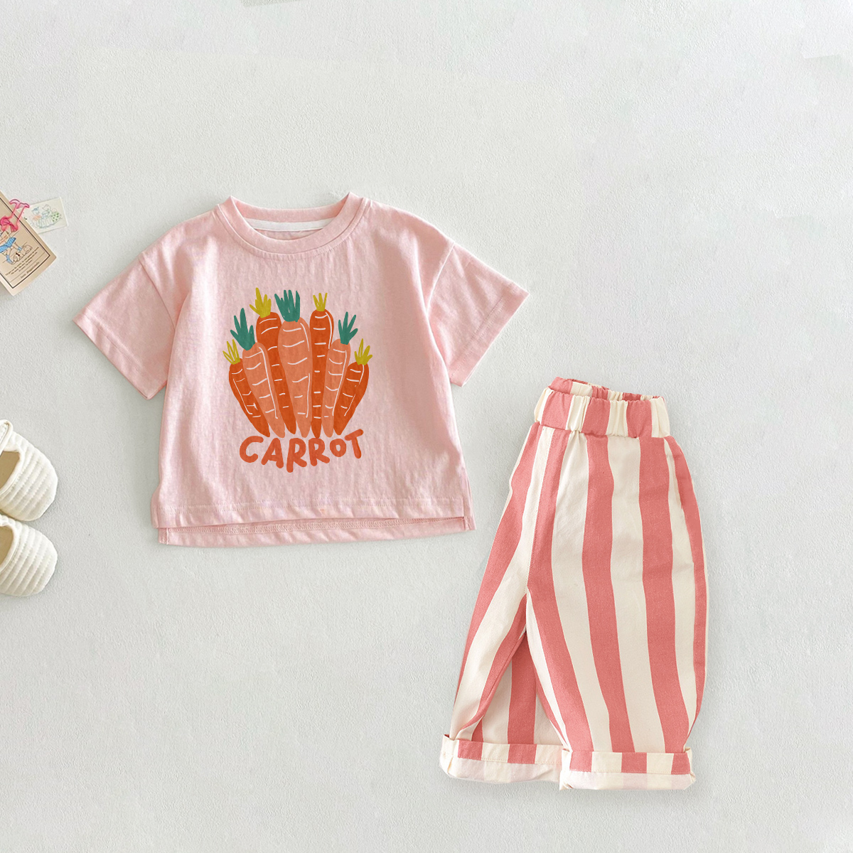 Baby Toddler Alphabet 2-Piece Sweatshirt Set