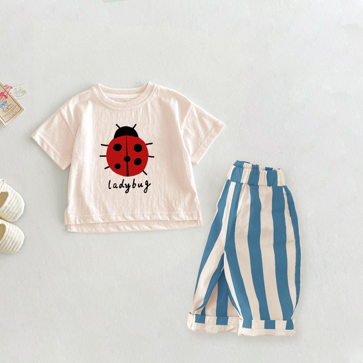 LADYBUG Baby 2-Piece Casual Pants Set