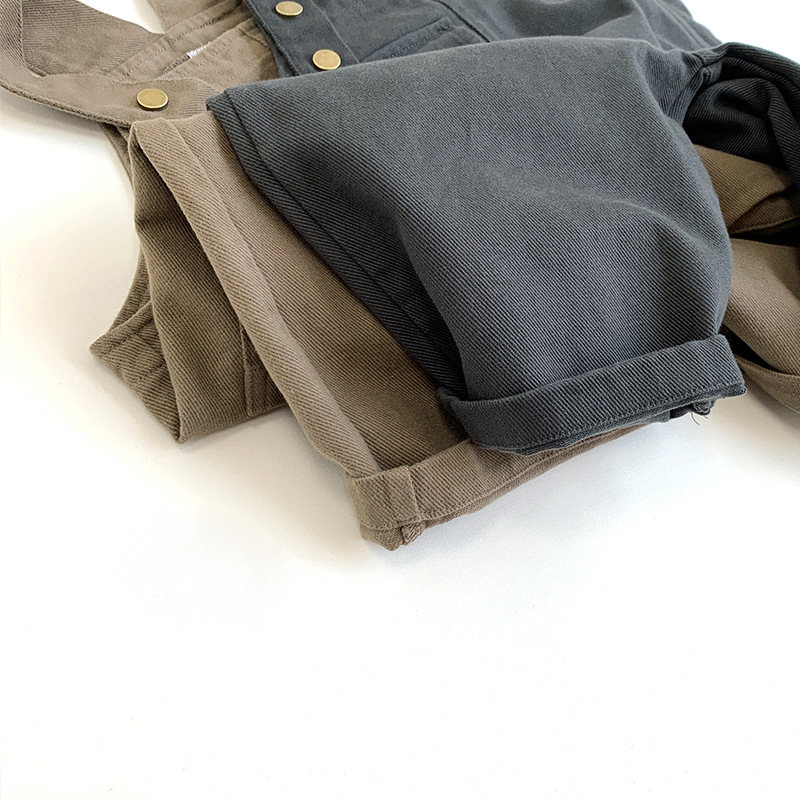 Toddler Retro Pocket Lovely Basic Overalls