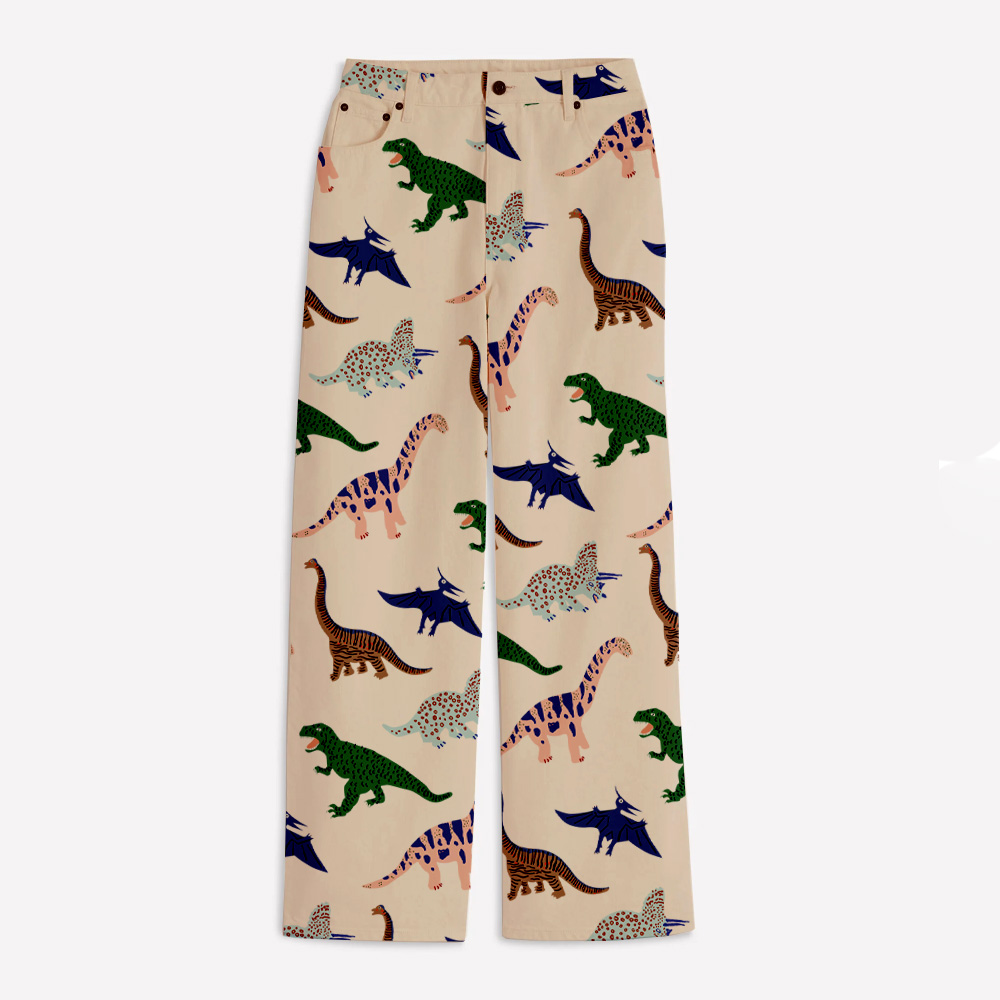 Baby & Kids Dinosaur Print Casual Pants