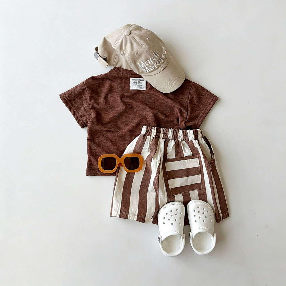 Baby Toddler Casual Stripe Shorts