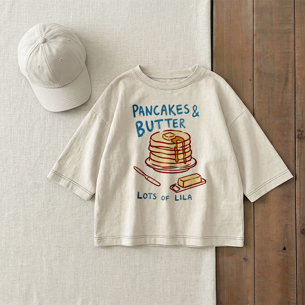 PANKES & BUTTER LOTS OF LILA Baby & Kids Print T-Shirt (6M-12Y)