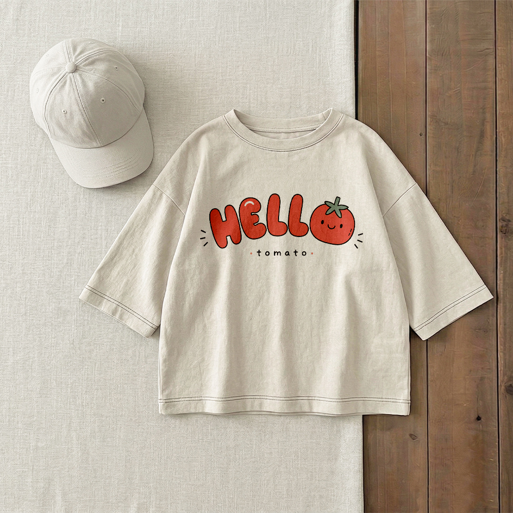 HELLO Baby & Kids Tomato T-Shirt (6M-12Y)