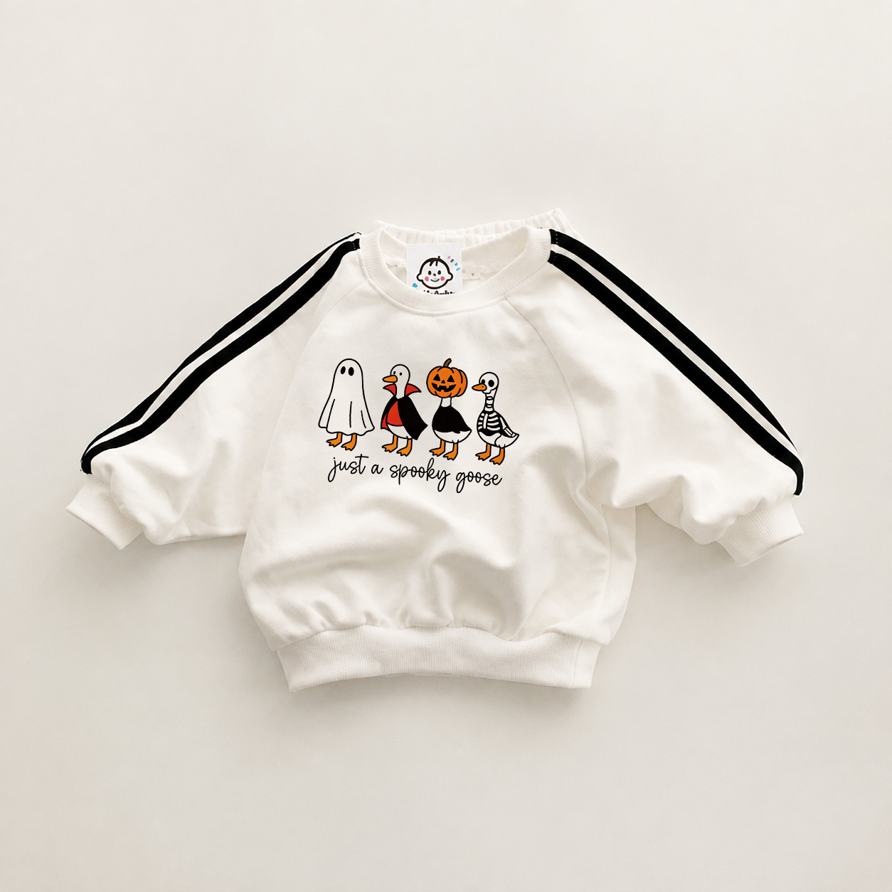 JUST A SPOOKY GOOSE Baby & Kids Sweatshirt
