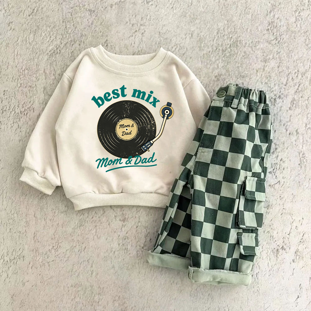BEST & MIX  Baby & Kids Phonograph 2-Piece Set