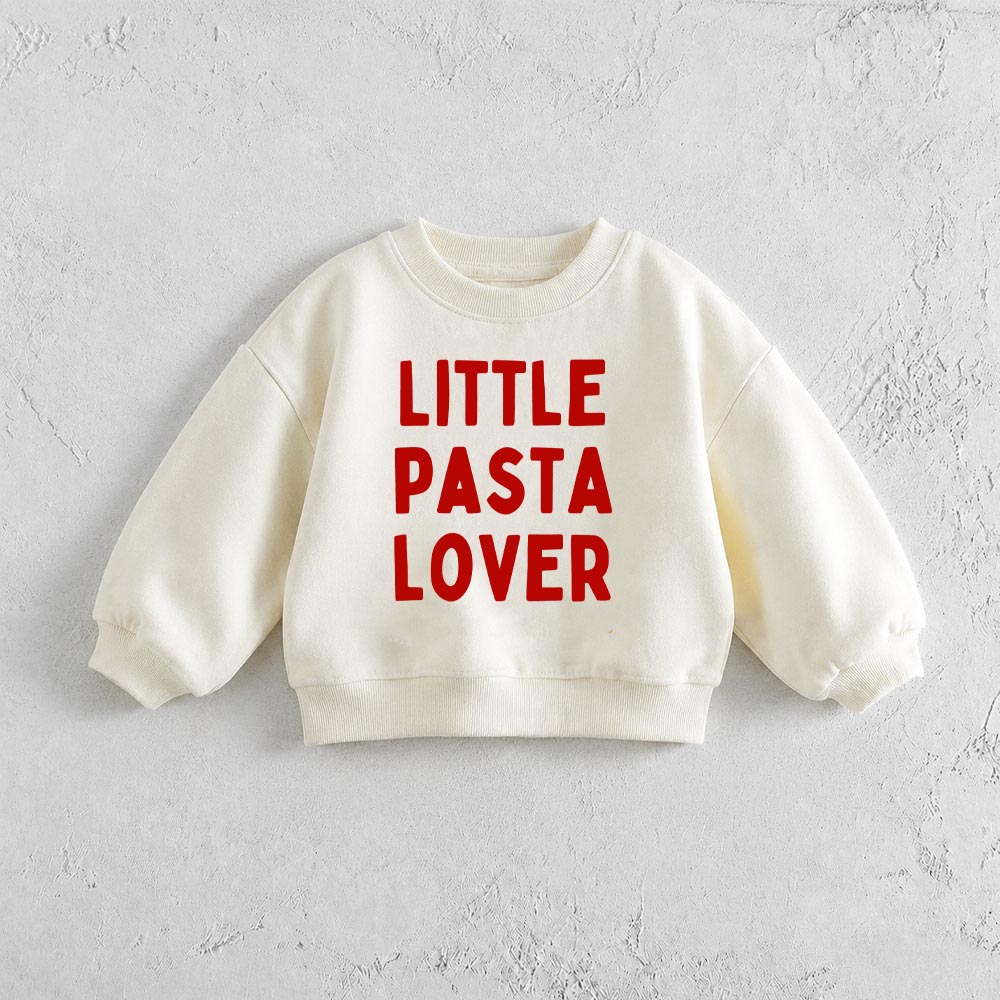 LITTLE PASTA LOVER Baby & Toddler Sweatshirt