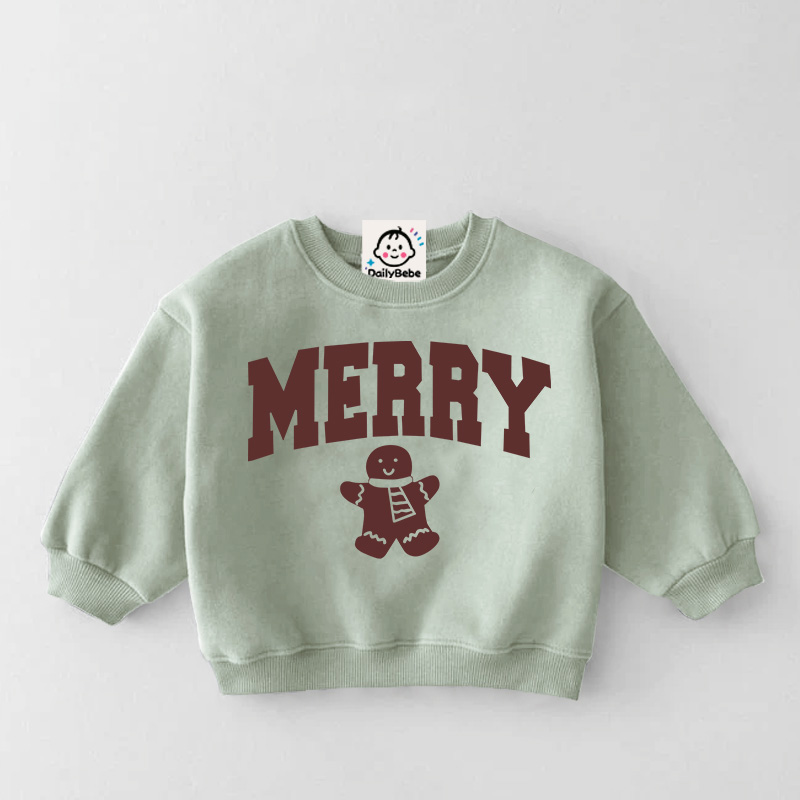 MERRY Baby & Kids Gingerbread man Sweatshirt