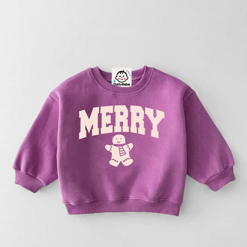 MERRY Baby & Kids Gingerbread man Sweatshirt