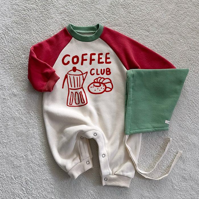 COFFEE CLUB Baby Bread Romper